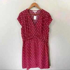 NWT Chelsea28 ruched waist dress